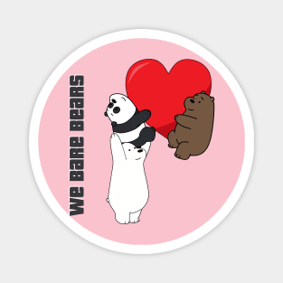 We Bare Bears Magnet